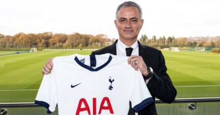 Jose Mourinho's been Tottenham Hotspur boss since 2019.
